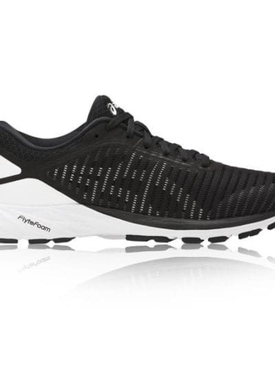 Fitness Mania - Asics DynaFlyte 2 - Womens Running Shoes - Black/White/Carbon