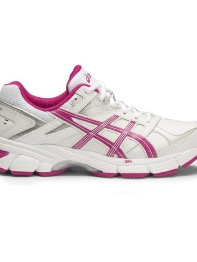 Fitness Mania - Asics Gel 190TR (D/2E) - Womens Cross Training Shoes - White/Berry/Silver