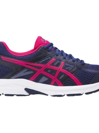 Fitness Mania - Asics Gel Contend 4 - Womens Running Shoes - Indigo Blue/Cosmo Pink/Black