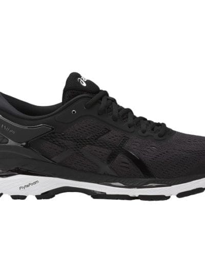 Fitness Mania - Asics Gel Kayano 24 - Womens Running Shoes - Black/Phantom/White