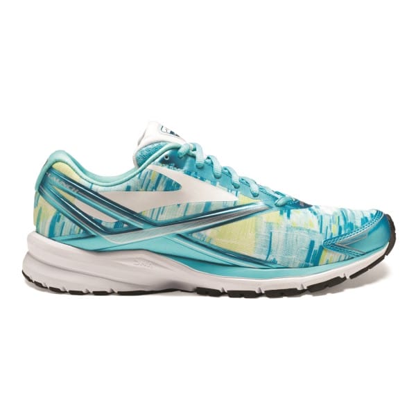 Fitness Mania - Brooks Launch 4 Kasbah - Limited Edition - Womens Running Shoes - Kasbah Blue Radiance/White
