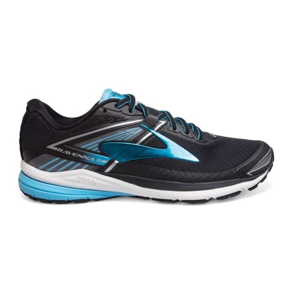 Fitness Mania - Brooks Ravenna 8 - Womens Running Shoes - Black/Capri/Silver