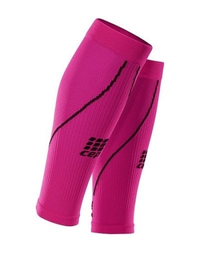 Fitness Mania - CEP Compression Calf Sleeves 2.0 - Pink + Free Run Socks Worth $30