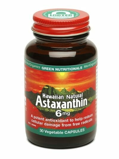 Fitness Mania - Green Nutritionals Hawaiian Natural Astaxanthin - 30 Vege Capsules