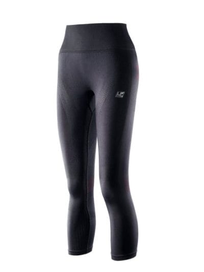 Fitness Mania - LP EmbioZ Leg Support - Womens Compression 7/8 Capri Tights - Black