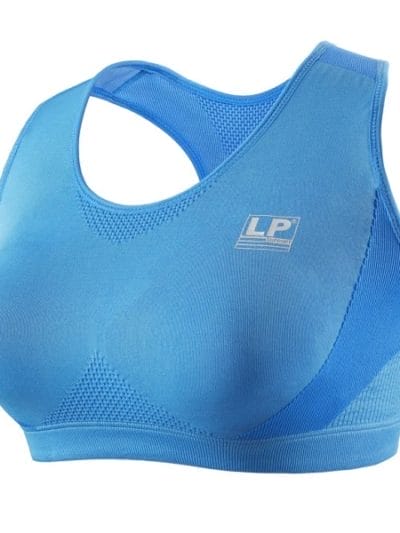 Fitness Mania - LP EmbioZ Womens Compression Sports Bra - Blue
