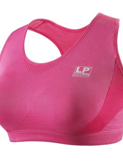 Fitness Mania - LP EmbioZ Womens Compression Sports Bra - Pink