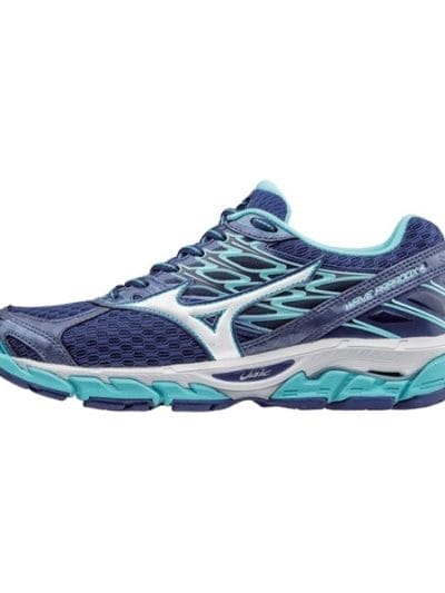 Fitness Mania - Mizuno Wave Paradox 4 - Womens Running Shoes - Blue Print/White