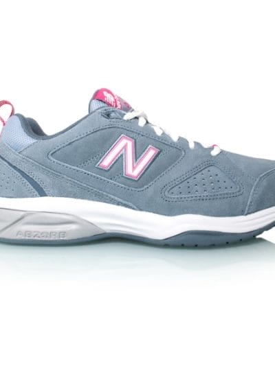 Fitness Mania - New Balance 624v4 - Womens Cross Training Shoes - Grey/Pink