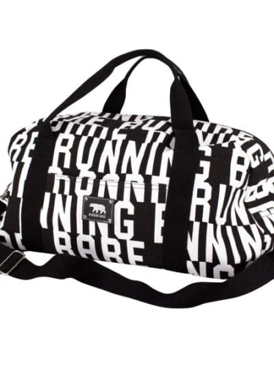 Fitness Mania - Running Bare Autograph Duffle Bag - Black/White