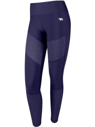 Fitness Mania - Running Bare High Rise Set The Standard Full Length Womens Training Tights - Indigo