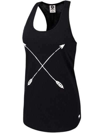 Fitness Mania - Running Bare Jamie Boyfriend Womens Training Tank Top - Black
