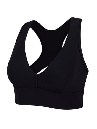 Fitness Mania - Running Bare Voga Fantastic Womens Yoga Crop Top - Black