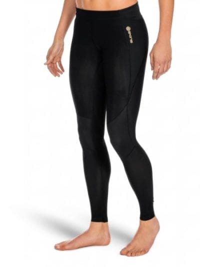 Fitness Mania - Skins A400 Womens Long Tights - Black