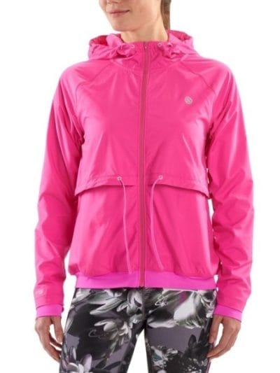 Fitness Mania - Skins Plus Distort Lightweight Womens Training Jacket - Magenta