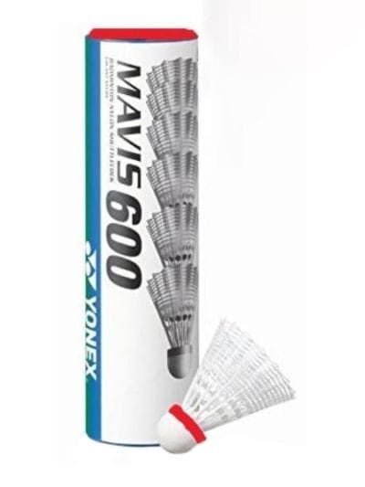 Fitness Mania - Yonex Mavis 600 Red Nylon Badminton Shuttlecocks - Red