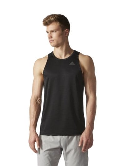 Fitness Mania - Adidas Response Mens Running Tank Top - Black