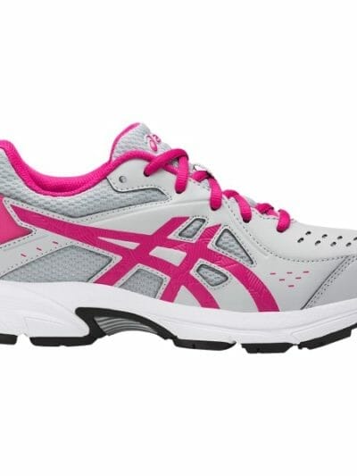 Fitness Mania - Asics Gel 195TR GS - Kids Girls Cross Training Shoes - Mid Grey/Cosmo Pink/Silver