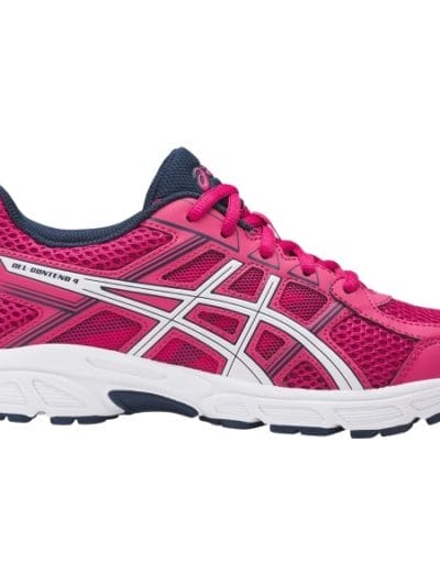 Fitness Mania - Asics Gel Contend 4 GS - Kids Girls Running Shoes - Cosmo Pink/White/Indigo Blue