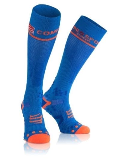 Fitness Mania - Compressport Compression Full Socks V2.1 - Blue