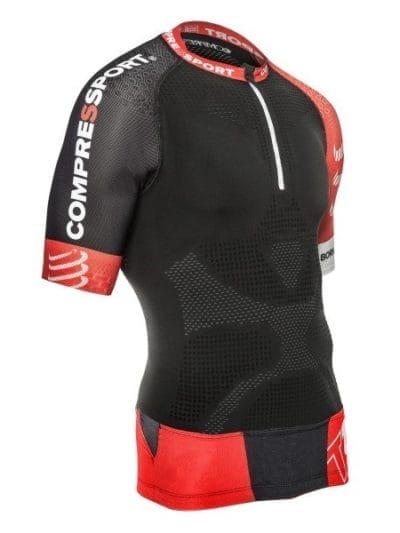 Fitness Mania - Compressport Mens Short Sleeve Trail Running Shirt V2 - Black