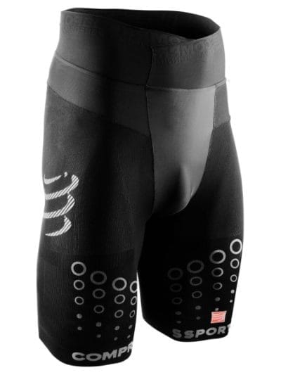 Fitness Mania - Compressport Unisex Trail Running Short V2 - Black