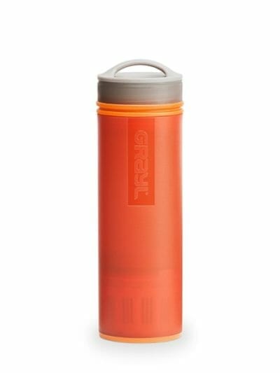 Fitness Mania - Grayl Ultralight Water Purifier Bottle + Filter - Orange