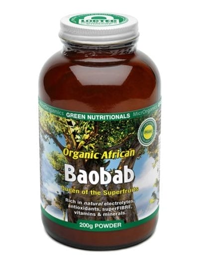 Fitness Mania - Green Nutritionals Organic African Baobab Powder - 200g