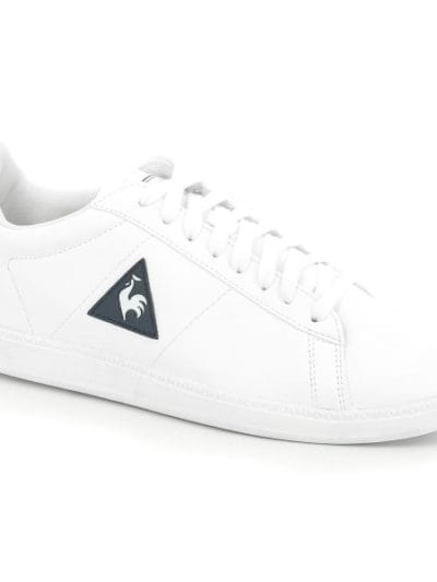 Fitness Mania - Le Coq Sportif Courtset S Lea - Mens Casual Shoes - Optical White/Dress Blue