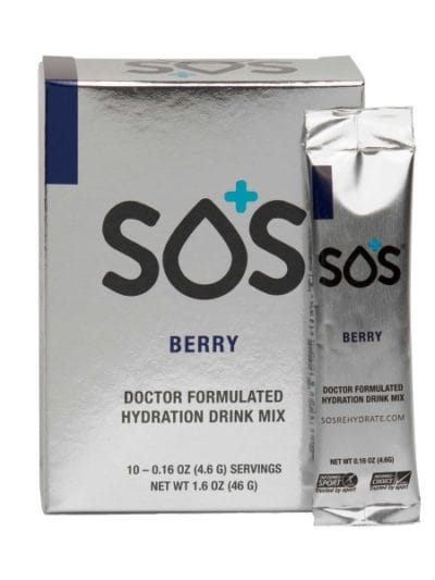 Fitness Mania - SOS Rehydration Electrolyte Drink Powder - 10 x 4.6g Sachet