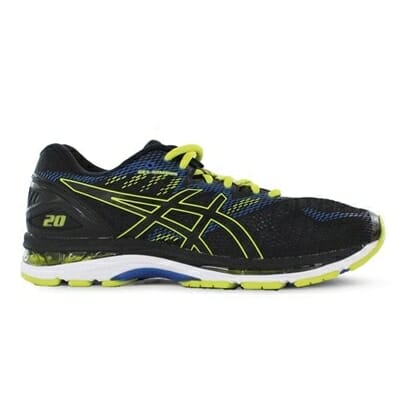 Fitness Mania - ASICS Men's GEL-Nimbus 20 Black / Sulphur Spring / Victoria Blue