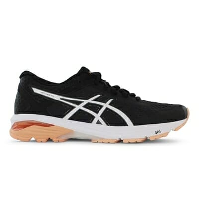 Fitness Mania - ASICS Womens GT-1000 6 Wide (D) Black / Cantelouple / Carbon