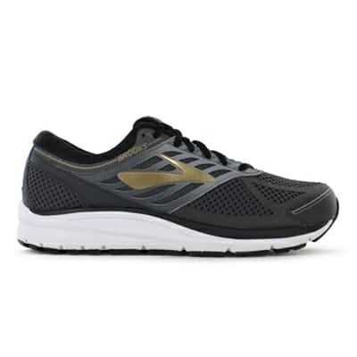 Fitness Mania - BROOKS Mens Addiction 13 (2E) Black / Ebony / Gold
