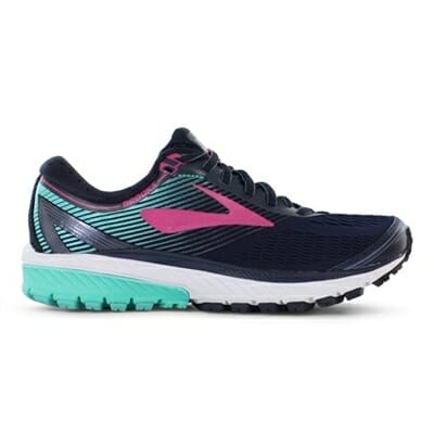 Fitness Mania - BROOKS Womens Ghost 10 Navy / Pink / Teal Green