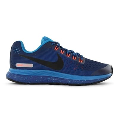 Fitness Mania - NIKE Kids Zoom Pegasus 34 shield (GS) Binary blue/ black gym / blue blue