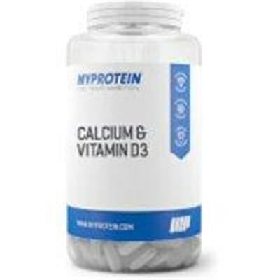 Fitness Mania - Calcium & Vitamin D3 Tablets - 180tablets