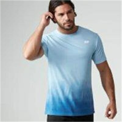 Fitness Mania - Dip Dye T-Shirt - XXL - Black