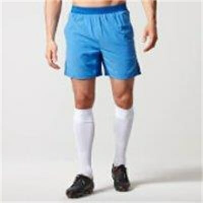 Fitness Mania - Strike Football Shorts - L - Light Blue