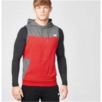 Fitness Mania - Superlite Sleeveless Hoodie - L - Navy