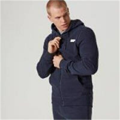 Fitness Mania - Tru-Fit Zip Up Hoodie - L - Grey