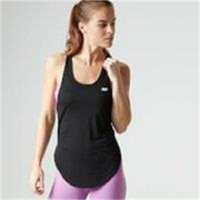 Fitness Mania - Twist Racer Back Vest - L - Black