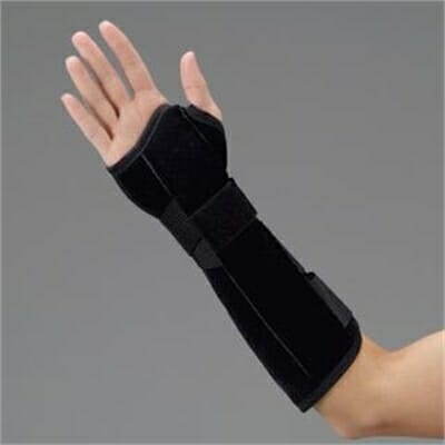Fitness Mania - DeRoyal Suede Leatherette Wrist Forearm Splint