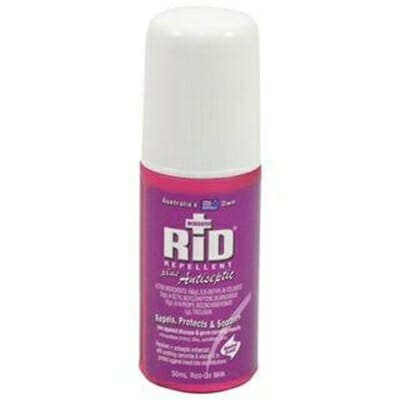 Fitness Mania - Rid Roll On 50ml Insect Repellent