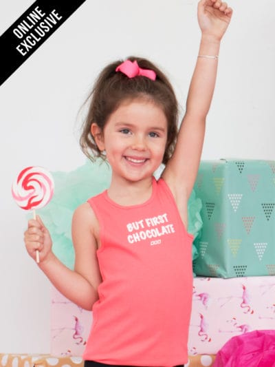 Fitness Mania - Little Miss Chocolate Tank