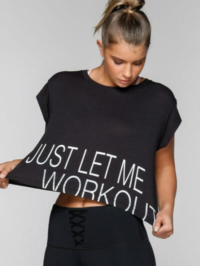 Fitness Mania - Workout Cropped Tee