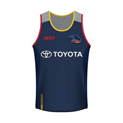 Fitness Mania - Adelaide Crows Training Singlet 2018