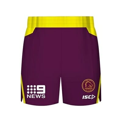 Fitness Mania - Brisbane Broncos Training Short 2018