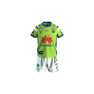 Fitness Mania - Canberra Raiders Home Jersey Set 2018 Toddlers