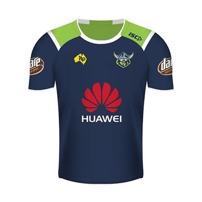 Fitness Mania - Canberra Raiders Training Tee 2018