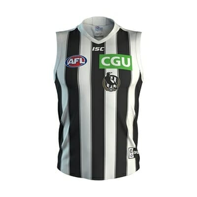 Fitness Mania - Collingwood Magpies Kids Clash Guernsey 2018